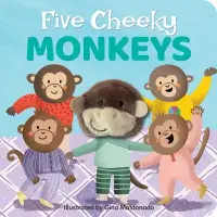 在飛比找博客來優惠-Five Cheeky Monkeys: Finger Pu