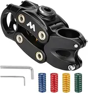 Handlebar Stem | Stem Spring Absorber 45mm Height Rise 7 Degree Adjustable,-Absorbing Shoulder Comfort Aluminium Alloy Handle Buffer for Road Gravel Hybrid E-Bikes