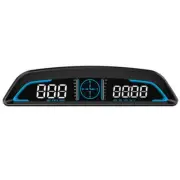 HUD GPS Gauge Car Head Up Digital Display Speedometer Alarm Auto Accessories MPH (for: Audi)
