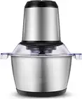 Electric Meat Grinder - 2L 350W Stainless Steel Meat Blender Food Processor