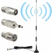 O56C DAB Fm Radio Antenna 7dBi With 3M Cable & Magnetic Base for Digital Radio