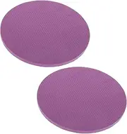 ARTSEWPLY Thick Yoga Kneeling Pads Anti-Slip Silicone Multi-Function Fitness Mat for Pilates Exercise Home Gym Use
