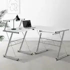 Artiss Computer Desk L-Shape Keyboard Tray Shelf White AU Stock Good Quali ✨