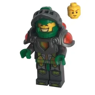 磚家 LEGO 樂高 人偶 未來騎士 Nexo Knights 阿隆 Aaron 含武器 盾牌 肩甲 頭盔 70317