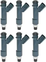6pcs 23250-31010 Fuel Injectors，Compatible for 4Runner FJ Cruiser Tacoma Tundra 4.0L 2003-2011 23250-0P030 2325031010 842-12305