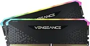 Corsair Vengeance RGB RS 32GB (2x16GB) DDR4 3200MHz C16 16-20-20-38 Black Heatspreader Desktop Gaming Memory