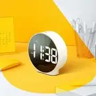 Digital Alarm Clock with Large LED Numbers and Curved Display for Teen Bedrooms