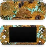 TACKY DESIGN Kawaii Sunflowers Skin Compatible with Nintendo Switch lite,Van Gogh Art Switch lite Stickers Vinyl 3m Decal Cute Full wrap Cover