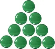30 mm Office Magnets, Notice Board Planning Magnets, Magnetic Button for Refrigerator, Whiteboard, Maps, Calendars (100, Green)