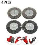 Wire Brush 100mm Diameter 4pcs/set Abrasive Wire/Stainless Steel Practical