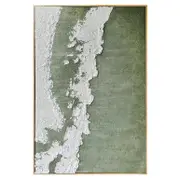Serene Modern Abstract Textured Canvas 3D Textured Wall Art