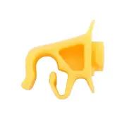 68247114AA Hood Prop Support Rod Clip for 2017-2022 Jeep Renegade yellow