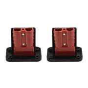 2Pc 50A for Plug Connector Flush Mount Bracket Panel Cover for Caravan7241