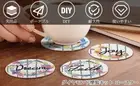 8Pcs Diamond Art Coasters Kit with Holder Colorful Diamond Painting Cup liGiA