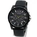 【可面交】ARMANI EXCHANGE AX1326 黑金 男錶 44MM 基隆大錶哥 亞曼尼 大錶徑