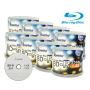 400 pcs SmartBuy Blank BD-R BDR 6X 25GB Blu-ray HD Logo Top Recordable Disc