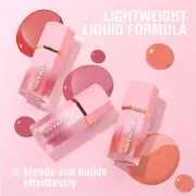 3 Colors Makeup Soft Liquid Blush Light Weght Long-lasting Liquid Blush Stick