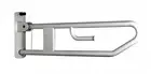 New Bradley 832 Drop Down Rail Nurse Call and Toilet Roll Holder - Silver Left