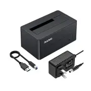 MAIWO 2.5 3.5 inch SAS Hard Drive Docking Station, 5Gbps with UASP, 18TB Capa...