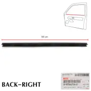 Fits Isuzu D-Max Dmax Hi-Lander 2003 08 10 Rear Rh Inner Weatherstrip Door Belt