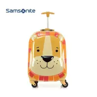 在飛比找蝦皮購物優惠-美國Samsonite 新秀麗 動物兒童旅行箱 獅子 行李箱