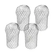 EBaokuup 4 Pack Gutter Downsport Guards,Expandable Aluminium Gutter Downspout...