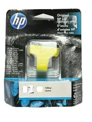 New Genuine HP Ink - 02 Yellow - HP Warranty Expired 10/21 Sealed Replacement