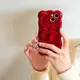 新年款大紅色iPhone14pro max手機殻蘋果15新款12 13氣泡軟i15 pro手機殼14 13 12 11殻