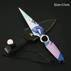 Valorant Weapon JETT Kunai with Pattern 17cm Game Peripheral Cosplay Replica