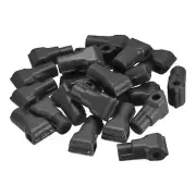 Retail Store Anti-theft Hook Lock, 6mm Magnetic Display Shelf Lock,black 50 pcs