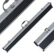 Formula Sports ALUMINIUM Pool Snooker Billiards Cue Case Alloy Black Top