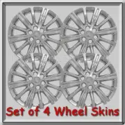 2017-2020 Cadillac XT5 Chrome Wheel Skins, Hubcaps, 18" Wheel Cover set of 4