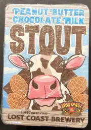 Lost Coast Brewery 100 COASTERS Peanut Butter Chocolate Milk Stout Hazy IPA Beer
