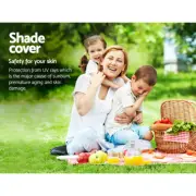 Instahut Shade Sail Cloth Rectangle Shadesail Heavy Duty Sand Sun AU Stock ✨