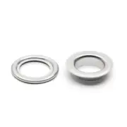 14 mm Washers Refill, 80 pc Eyelets, Silver Count