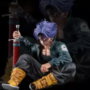 GK Dragon Ball Trunks Action Figure Statue 14Cm PVC Ornaments Anime Super Saiyan