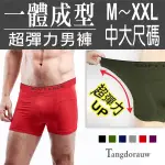 男性四角褲M/L/XL/XXL．竹炭纖維彈性布料，舒適好穿/平口內褲/男內褲【 唐朵拉 】(701)