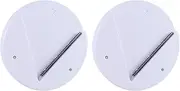 2Pcs Under Cabinet Jar Opener, Can Opener for Weak Hands and Seniors with Arthritis, Easy Unscrew Any Size Jar & Bottle Lid, Gadgets for Kitchen
