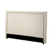Oikiture King Size Bed Headboard Bedhead Bedroom Furniture - Beige