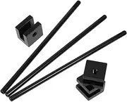 DECOMELODY 1 Set Adjustable Barbecue Grill Pan Bracket Outdoor Frying Pan Support Holder for Camping Bbq Picnics Durable Sturdy Kitchen Essential for Stable Cooking