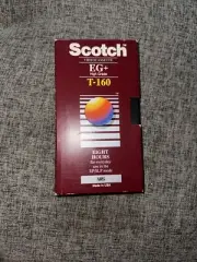 Scotch High Grade EG+ T-160VHS Tape (New & Sealed)