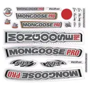 Mongoose - 2000 PRO SGX - Orange frame - Decal set - old school bmx