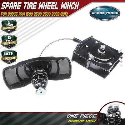 Spare Tire Hoist Carrier for Dodge Ram 1500 2002-2005 Ram 2500 3500 2003-2010