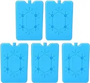 Baxnore Plastic Ultra Thin Freezer Pack, Long Lasting Cool Pack, Cooler Large Ice Packs, Reusable Ice Blocks, Lightweight Freezing Ice Pack for Breastmilk