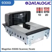 Datalogic Magellan 9300i In Counter 1D 2D Barcode Scanner Scale for Supermarket