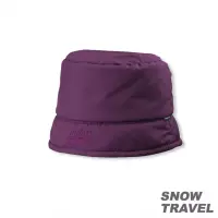 在飛比找博客來優惠-雪之旅 PRIMALOFT保暖雙面漁夫帽 深紫