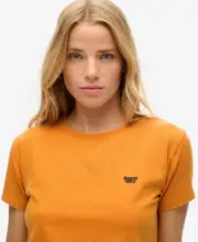 Essential Logo 90s T-Shirt | Track Gold
