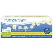 Natracare Organic Regular Tampons for Medium Flow