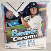 2021 Bowman Chrome MLB Baseball EXCLUSIVE Factory Sealed MEGA Box-MEGA PACKS!
