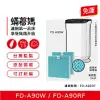 蟎著媽 HAF濾網2入優惠組 適用 3M 空氣清淨機 FD-A90W FDA90W FDA90RF